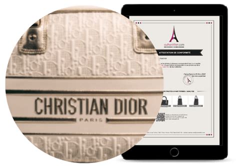 dior handbag authentication check